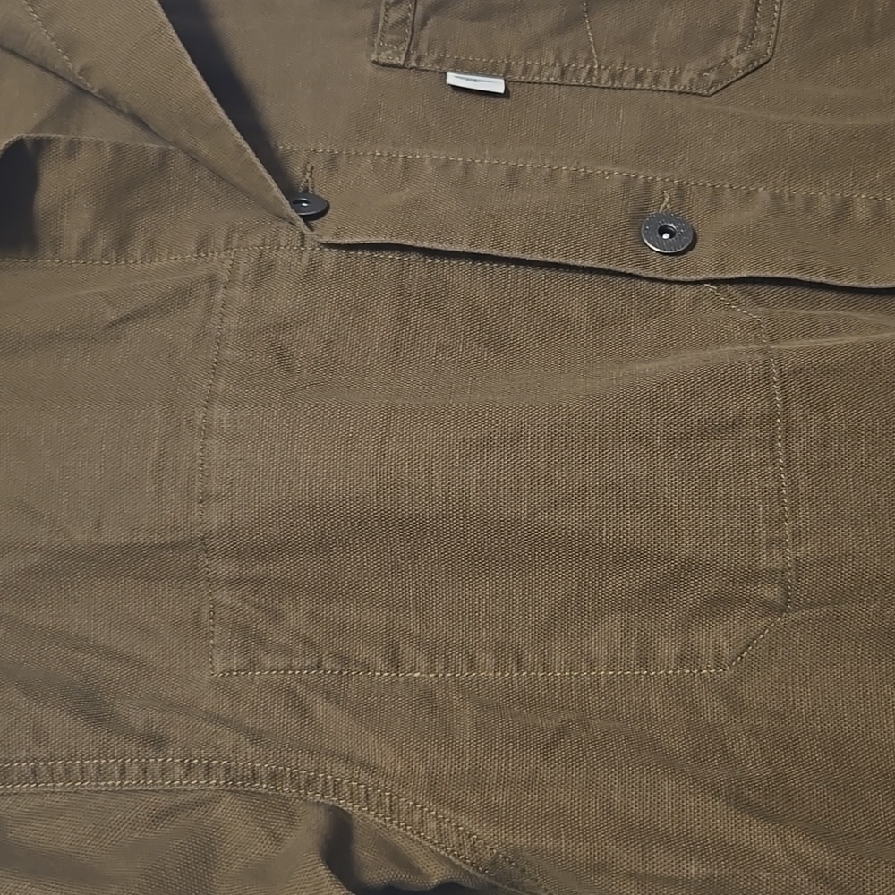 Men's Olive Military Field Jacket - Picture 13 of 15